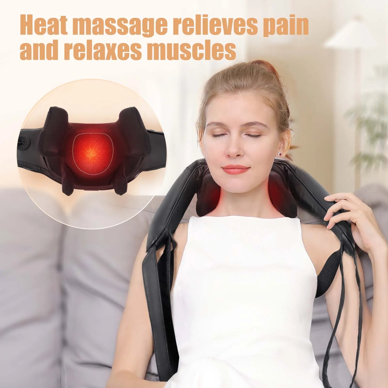 Relaxing Shiatsu Neck Massager